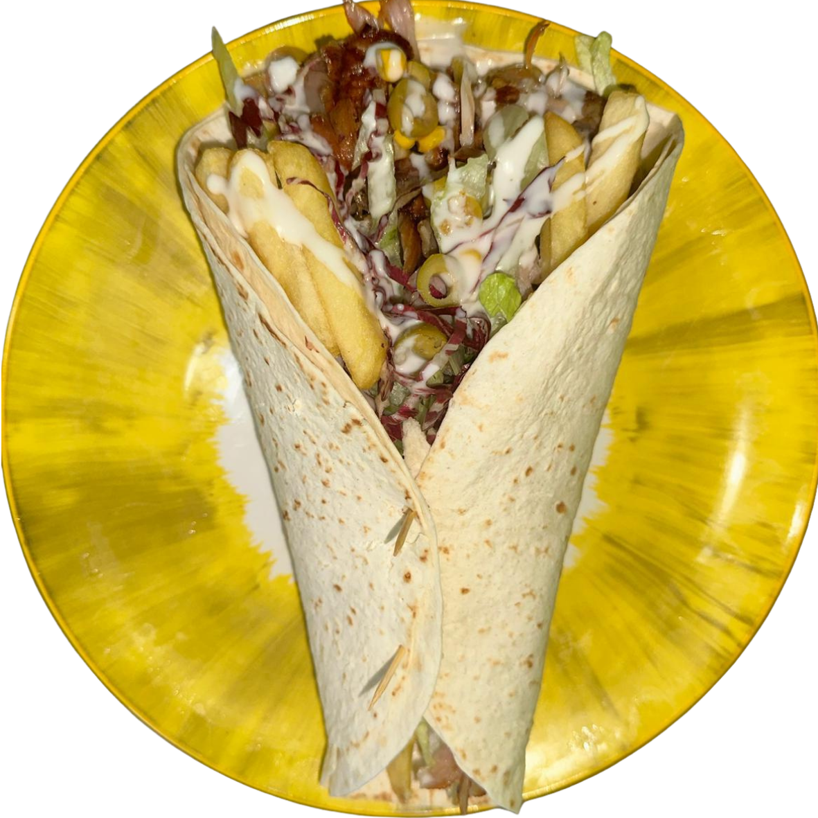 Shawarma con Patatine